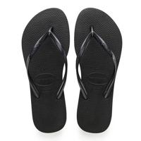 Havaianas Slim Slipper Dames Black 39/40 - thumbnail