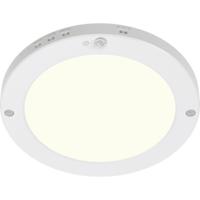 LED Plafondlamp met Bewegingssensor + Dag en Nacht Sensor - Brinton Noctis - 20W 1800lm - Natuurlijk Wit 4000K - Opbouw/Inbouw - Wit Rond - thumbnail