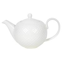 Theepot porselein Diamond 1130ml - thumbnail