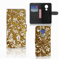 Wallet Case Motorola Moto G7 Power Barok Goud - thumbnail