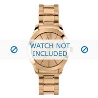 Jacques Lemans horlogeband 1-1840H Staal Goud - thumbnail