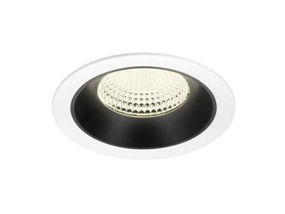 SLV InbouwspotNuminos XL wit/zwart 4000K - 55gr - 1009969