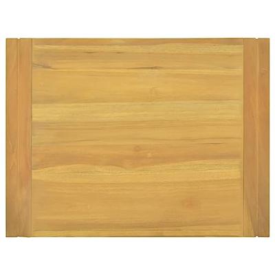 Badkamerwandkast 60x45x35 cm massief teakhout