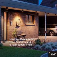 SLV 1003421 ENOLA SQUARE M LED-plafondlamp LED vast ingebouwd 10 W Antraciet - thumbnail