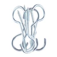 Schroefhaak 40mm verz 8st Deltafix - Deltafix - thumbnail