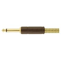 Fender Deluxe Cables instrumentkabel 5.5m geel tweed recht - thumbnail