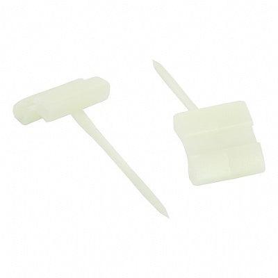 Prijspen kunststof gebroken wit 5cm 10st Prijspen kunststof gebroken wit 5cm 10st