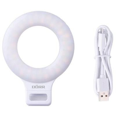 DÖRR SLR-9 LED-smartphonelicht Aantal LEDs: 60 Bi-Color