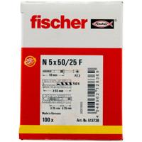 Fischer 513738 Spijkerplug 50 mm 5 mm 100 stuk(s) - thumbnail