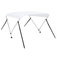 VidaXL Biminitop 2-boogs 180x150x110 cm wit - thumbnail