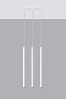 Hanglamp PASTELO 3 wit - thumbnail
