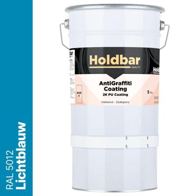 Holdbar Anti Graffiti Coating Lichtblauw (RAL 5012) 5 Kg