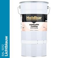 Holdbar Anti Graffiti Coating Lichtblauw (RAL 5012) 5 Kg - thumbnail