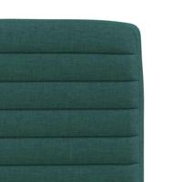 Eetkamerstoelen 2 st stof donkergroen - thumbnail