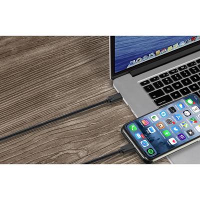 Renkforce RF-4531576 USB-kabel USB 3.2 Gen2x2 USB-C stekker 2.00 m Zwart Afgeschermd