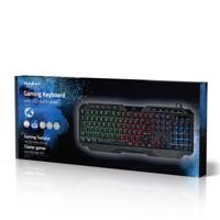 Bedraad Gaming Toetsenbord | USB Type-A | Membrane Toetsen | LED | QWERTZ | Duits | Lengte stroomkabel: 1.30 m | Multimedia - thumbnail
