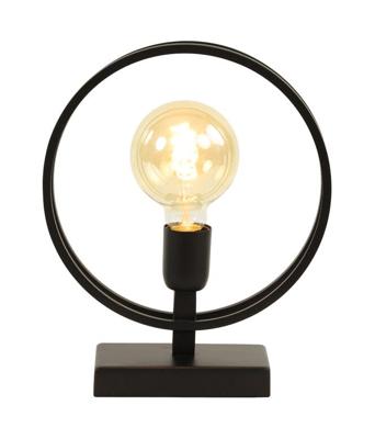 Tafellamp 25x10x30 cm RUDRA mat zwart