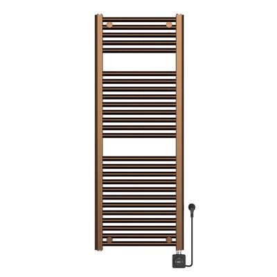 Elektrische Radiator Wiesbaden Elara 118.5x45 Cm Smart Wifi Geborsteld Brons Koper PVD