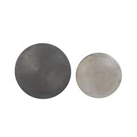 Light & Living Bijzettafel 'Talca' Set van 2 stuks, 40/49cm, kleur Antiek Lood - thumbnail