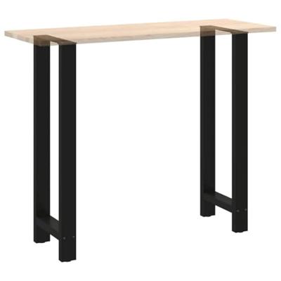 Bartafelpoten 2 st 50x(110-111) cm staal zwart