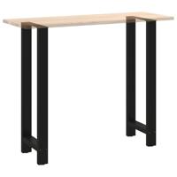 Bartafelpoten 2 st 50x(110-111) cm staal zwart - thumbnail