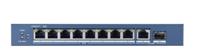 Hikvision Digital Technology DS-3E0510P-E netwerk-switch Unmanaged Gigabit Ethernet (10/100/1000) Power over Ethernet (PoE) Blauw - thumbnail
