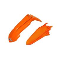 UFO PLAST spatbordset mudguard set ufo ktm orange - thumbnail