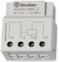 Finder 13.31.8.012.4300 Schakelrelais Inbouw 1x NO 12 V/AC 12 A 1 stuk(s) - thumbnail
