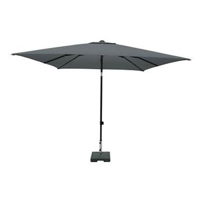 Madison Parasol Corsica Push-up Rechthoek 200x250cm - Grijs
