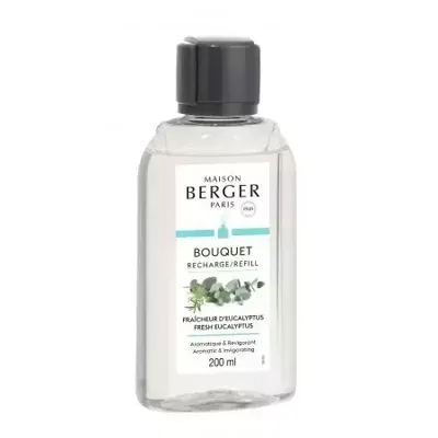 LAMPE BERGER - Parfum Berger - Navulling 0,20l Fresh Eucalyptus
