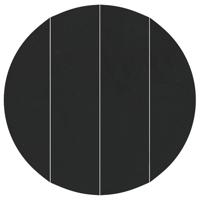 Zwembad grondzeil zwart 428 cm, niet-geweven stof, rond - thumbnail