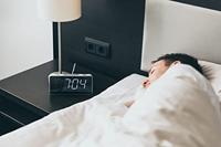 Lenco CR-18 Wekkerradio Wit - thumbnail