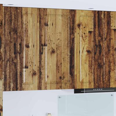 Keukenkast Kalmar Oudhout 50 x 31 x 100 cm Bewerkt hout