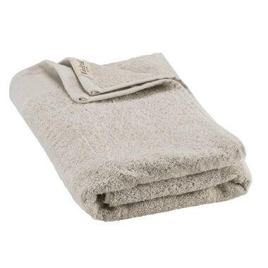 Walra badlaken soft cotton kiezel grijs 70x140 cm (beige)