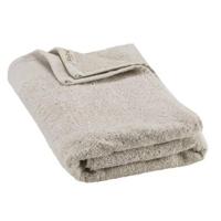 Walra badlaken soft cotton kiezel grijs 70x140 cm (beige) - thumbnail