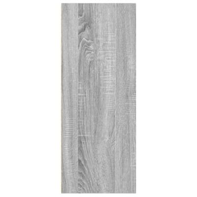 Boekenkast 40x30x77 cm bewerkt hout grijs sonoma eikenkleurig Boekenkast 40x30x77 cm bewerkt hout grijs sonoma eikenkleurig