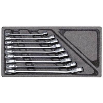 Gedore RED 3301701 R22150002 Steek-ringratelsleutelset Sleutelbreedte (metrisch) 07 - 29 mm