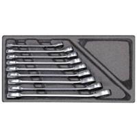 Gedore RED 3301701 R22150002 Steek-ringratelsleutelset Sleutelbreedte (metrisch) 07 - 29 mm - thumbnail