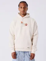 Project X Paris Gothic Roses Hoodie Heren Beige - Maat L - Kleur: Beige | Soccerfanshop - thumbnail