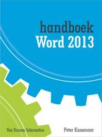 Van Duuren Media Handboek Word 2013 softwareboek & -handleiding Nederlands 336 pagina's - thumbnail