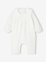 Babypakje dat gepersonaliseerd kan worden ecru - thumbnail