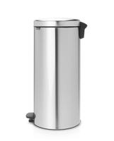 Brabantia Newicon Pedaalemmer 30L Mat Staal - thumbnail