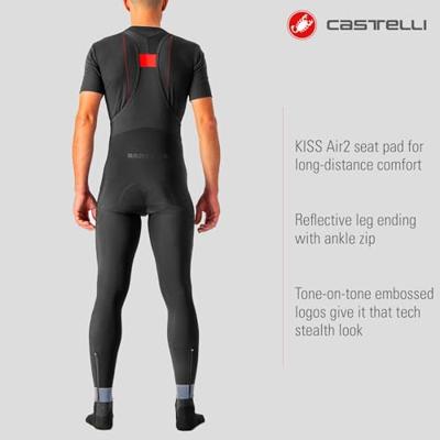 Castelli Tutto Nano bibtight zwart heren XL Castelli Tutto Nano bibtight zwart heren XL