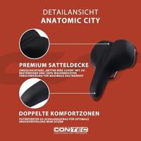 CONTEC zadel "anatomic" ct saddle anatomic 263 x 198mm - thumbnail