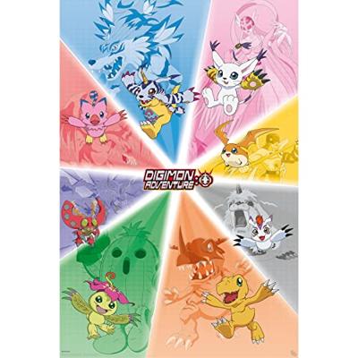 Poster Digimon - Group 61x91,5cm Poster Digimon - Group 61x91,5cm