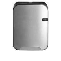 Poetspapierdispenser quartzline q16 medium zilver - thumbnail