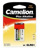 Camelion plus batterij alkaline 9v/6lr61 - thumbnail