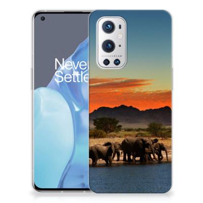 OnePlus 9 Pro | TPU Hoesje | Olifanten
