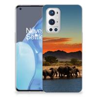 OnePlus 9 Pro | TPU Hoesje | Olifanten - thumbnail