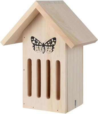 Vlinderkast hout 17x12x23 cm Nampook - Nampook